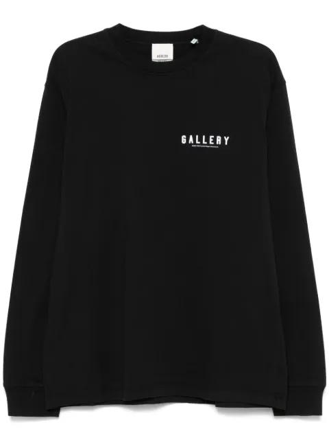 logo-print T-shirt by AGOLDE