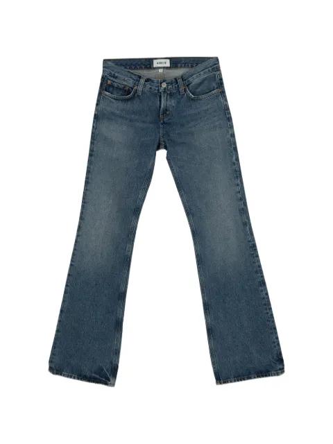 low-rise bootcut jeans by AGOLDE