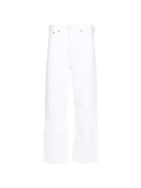 mid-rise straight-leg denim jeans by AGOLDE
