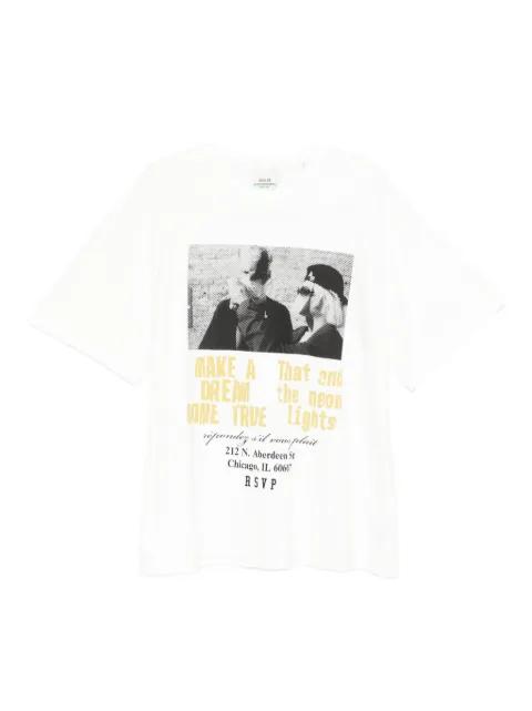 mock neck graphic short sleeve by AGOLDE