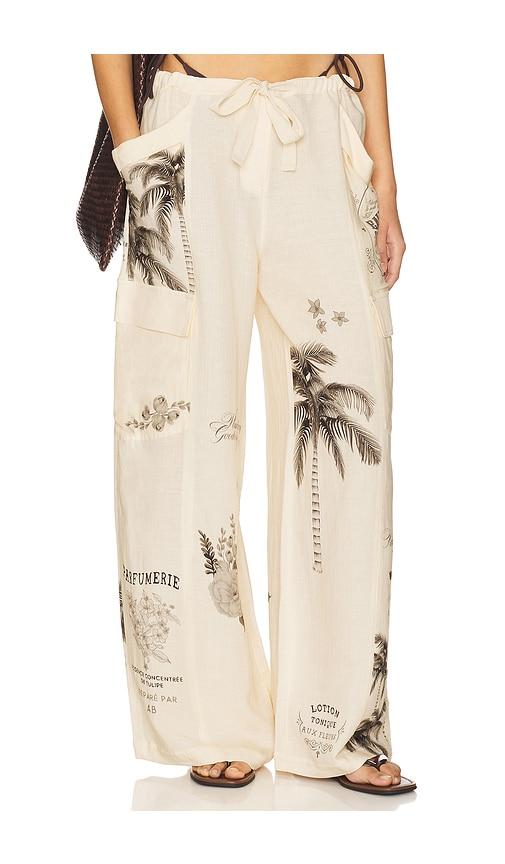 Agua Bendita Alice Ete Pant in Neutral by AGUA BENDITA