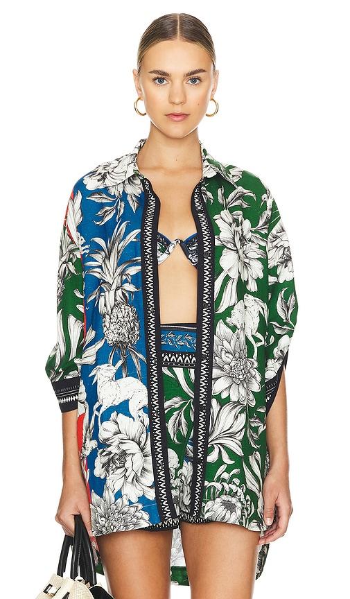 Agua Bendita Chrissy Top in Multi by AGUA BENDITA