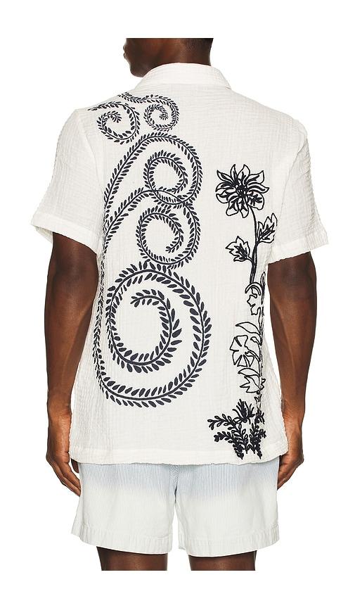 Agua Bendita Jack Shirt in White by AGUA BENDITA