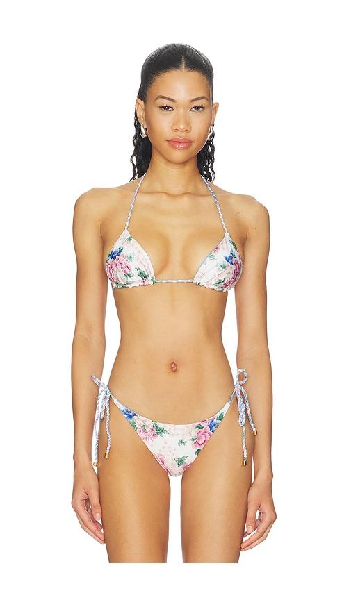 Agua Bendita Lolita Teens Ivy Bikini Top in White by AGUA BENDITA