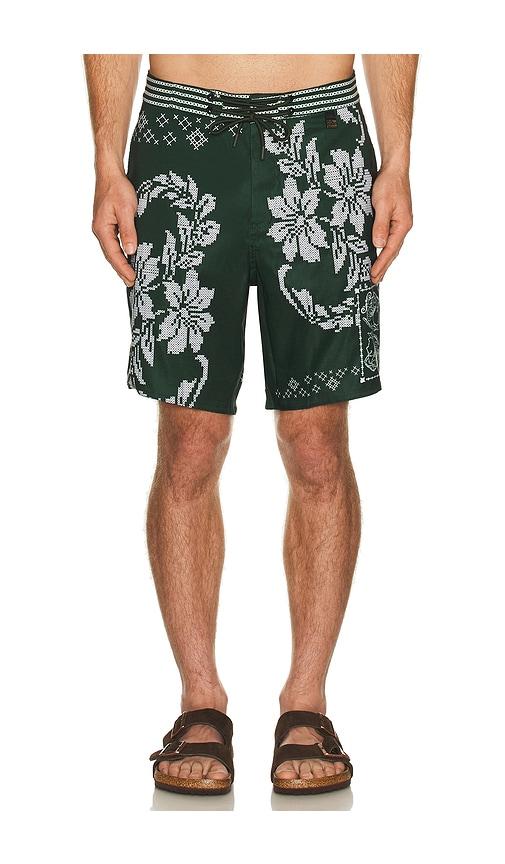 Agua Bendita Sati Trunks in Green by AGUA BENDITA