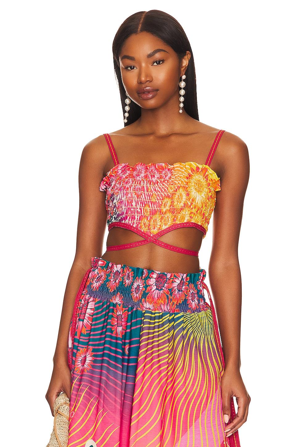 Agua Bendita x REVOLVE Amari Top in Pink by AGUA BENDITA