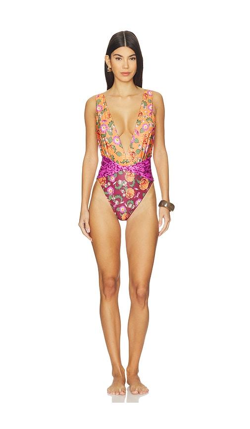 Agua Bendita x REVOLVE Ellis One Piece Swimsuit in Multi by AGUA BENDITA
