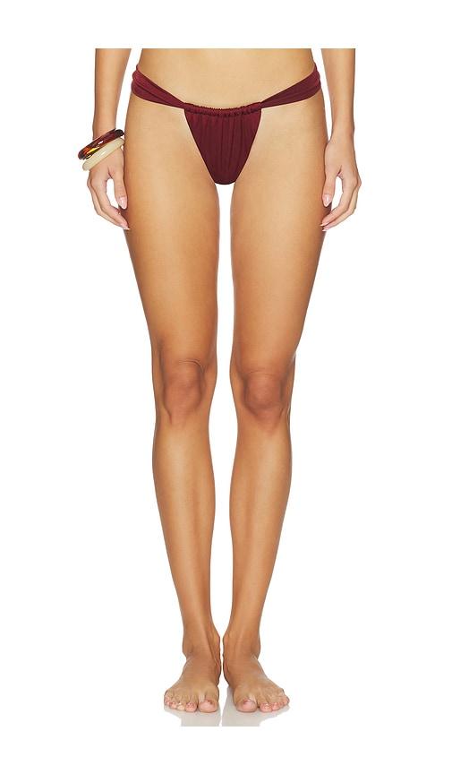 Agua Bendita x REVOLVE Elsa Bikini Bottom in Brown by AGUA BENDITA