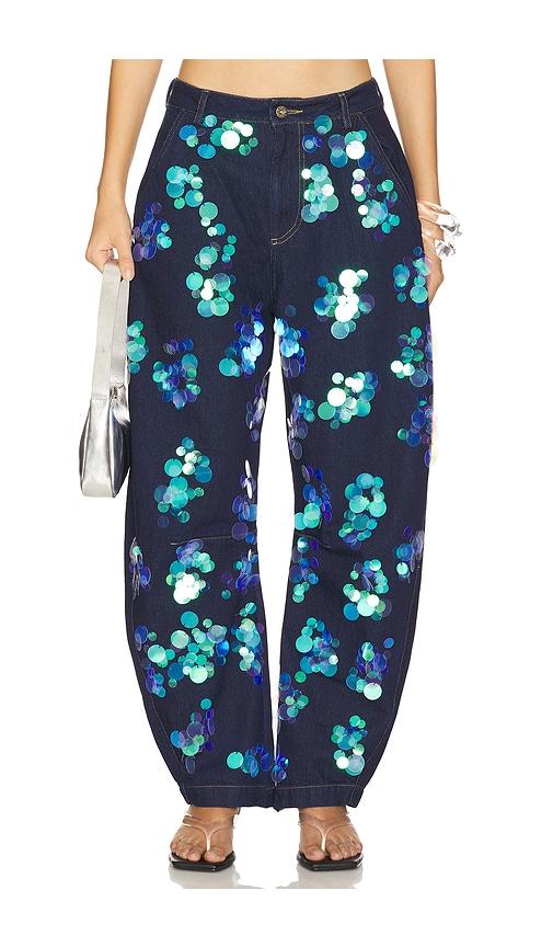 Agua Bendita x REVOLVE Fallon Jeans in Blue by AGUA BENDITA Agua Bendita x REVOLVE Fallon Jeans in Blue by AGUA BENDITA