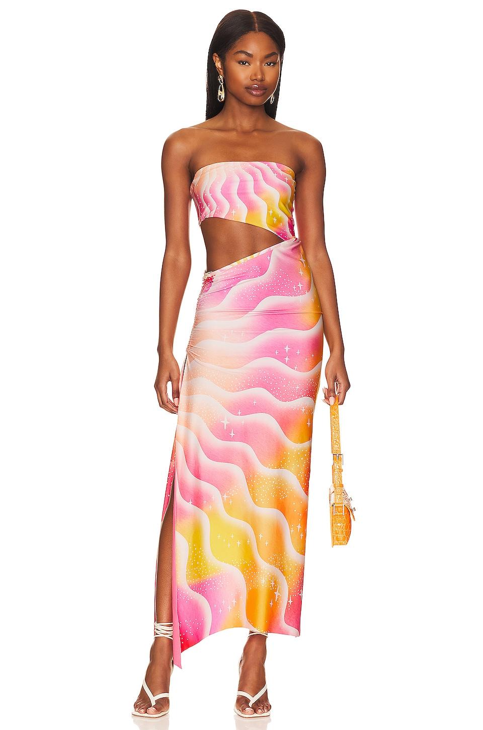Agua Bendita x REVOLVE Gwen Dress in Pink by AGUA BENDITA Agua Bendita x REVOLVE Gwen Dress in Pink by AGUA BENDITA