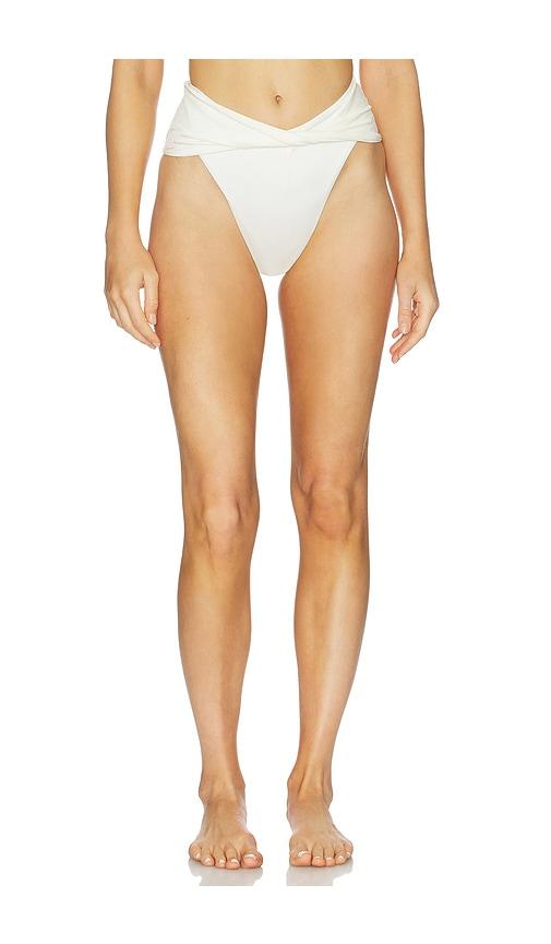 Agua Bendita x REVOLVE Lily Bikini Bottom in Ivory by AGUA BENDITA