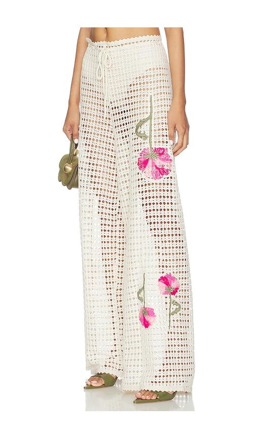 Agua Bendita x REVOLVE Roots Pasha Pant in Cream by AGUA BENDITA