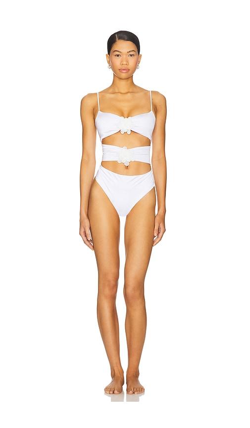 Agua Bendita x REVOLVE Skylar One Piece in White by AGUA BENDITA