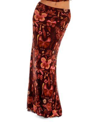 Brace Ambar Mesh Maxi Skirt by AGUA BENDITA