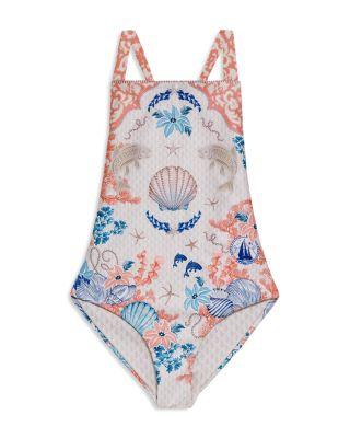 Girls' Amins Sereia Swimsuit - Little Kid by AGUA BENDITA