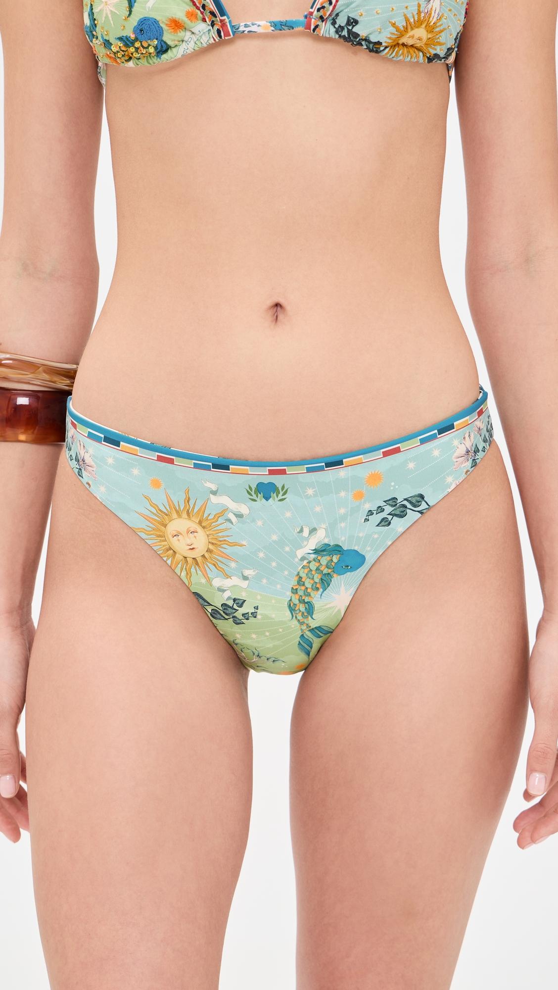 Ilu Reversible Solstice Bikini Bottoms by AGUA BENDITA