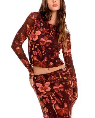 Liana Ambar Mesh Top by AGUA BENDITA