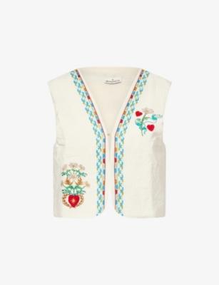 Mabel Solstice Cotton Vest by AGUA BENDITA