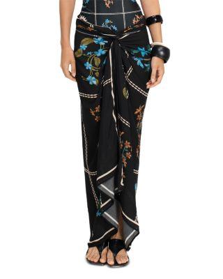 Marine Weave Pareo Swim Cover-Up by AGUA BENDITA