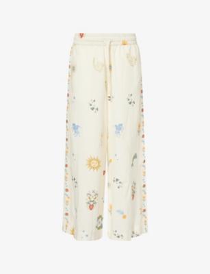 Nader Janis Solstice Cotton Trousers by AGUA BENDITA