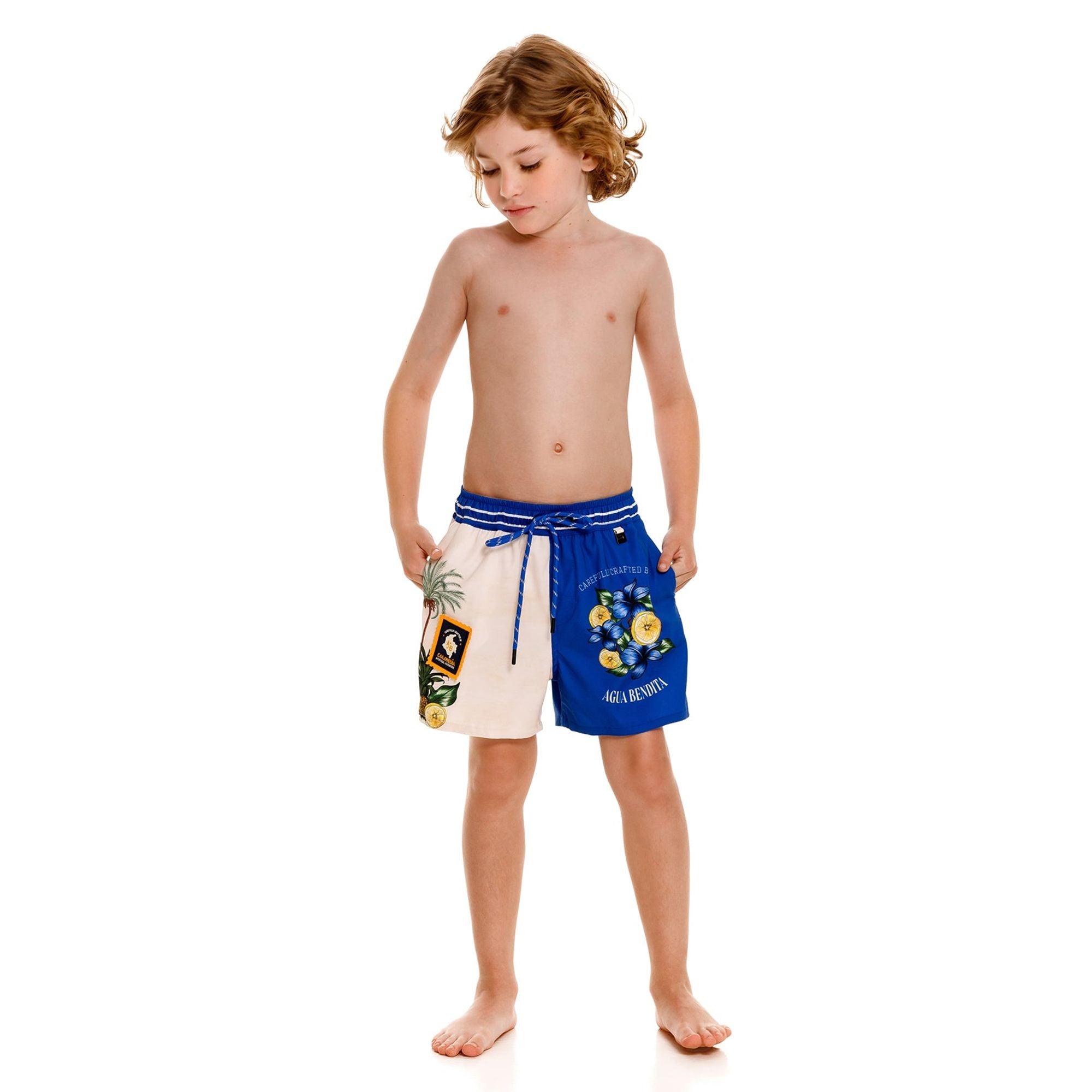 Nick Kids' Swim Trunks by AGUA BENDITA