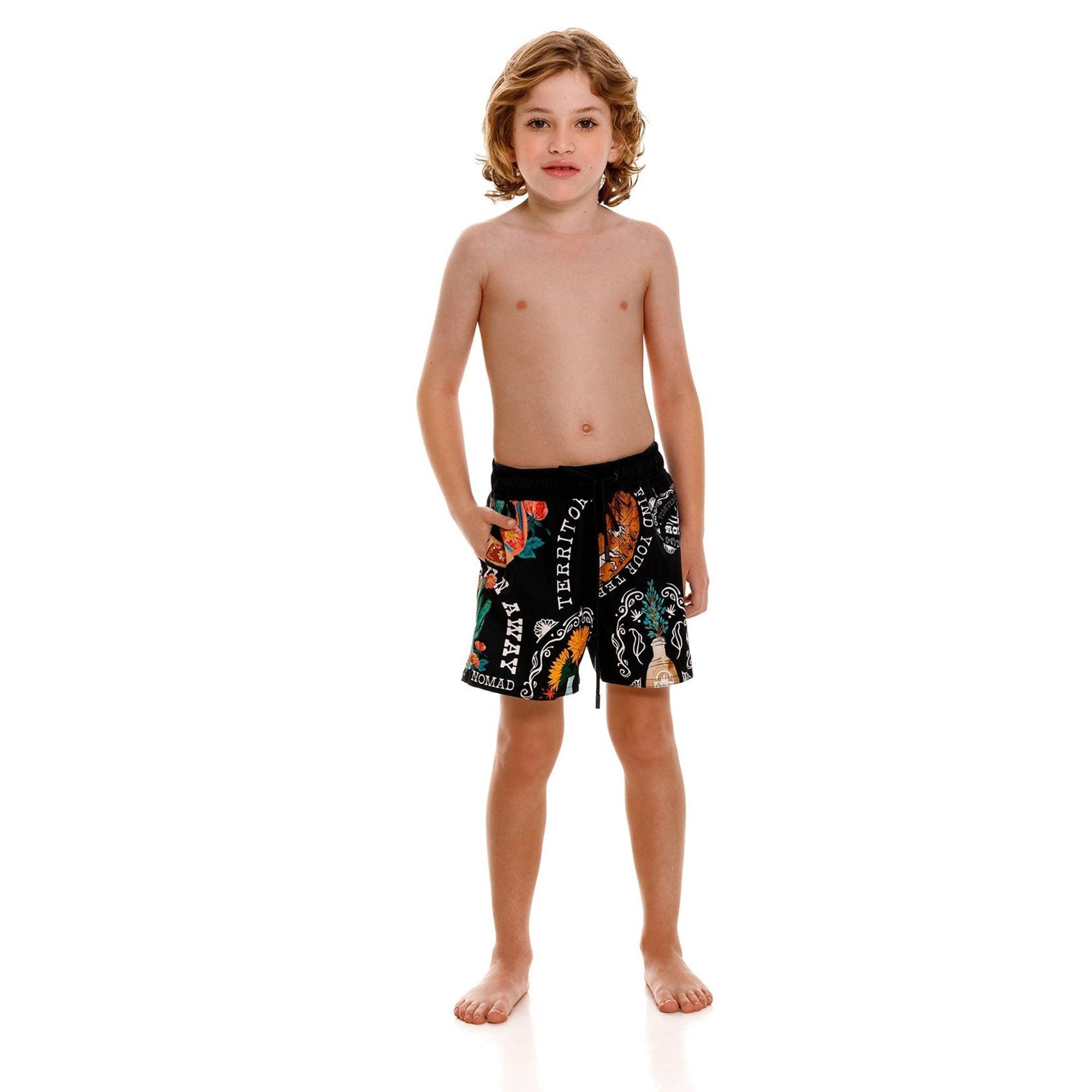 Nick Kids' Swim Trunks by AGUA BENDITA Nick Kids' Swim Trunks by AGUA BENDITA