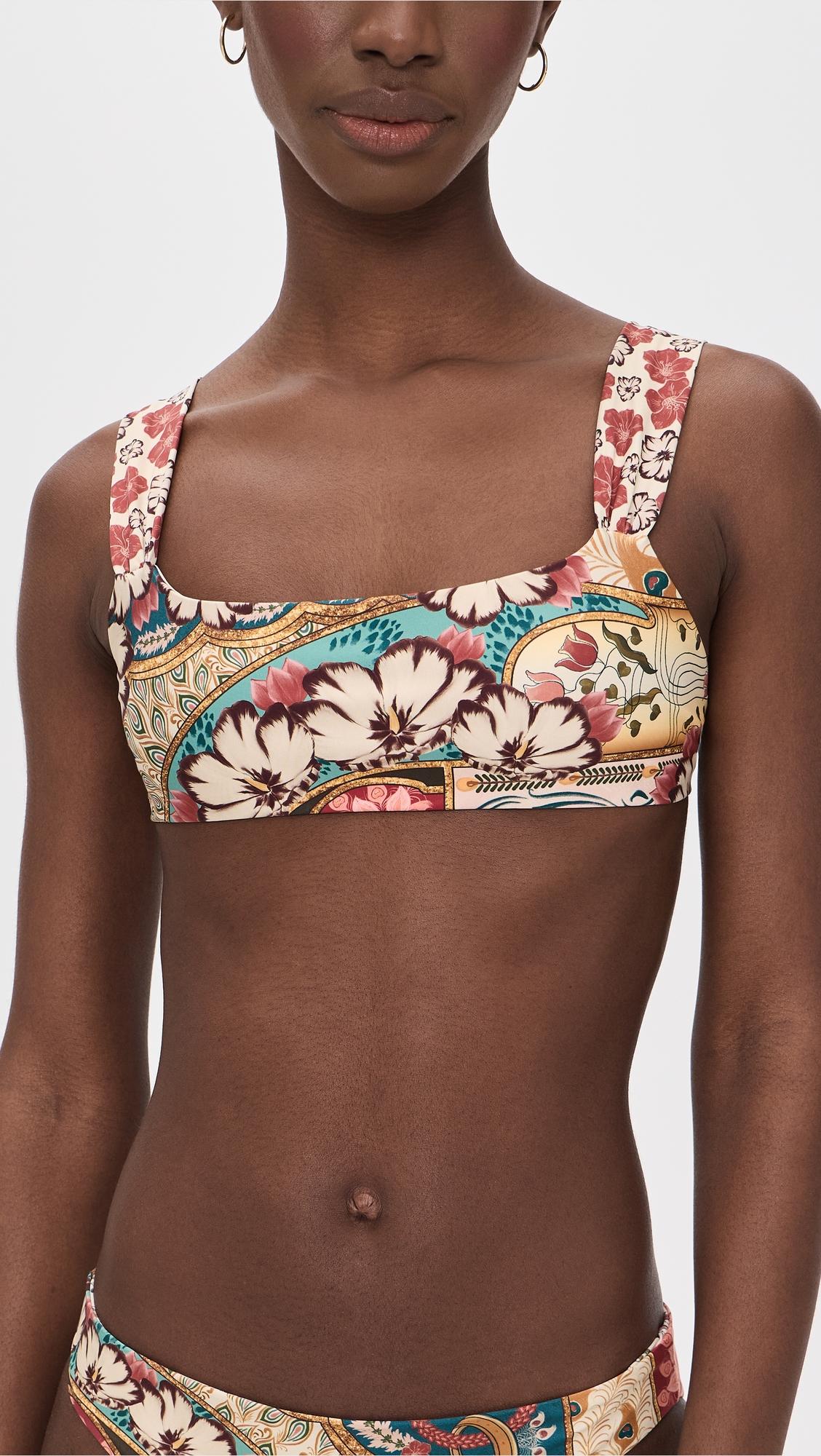 Selena Plume Bikini Top by AGUA BENDITA
