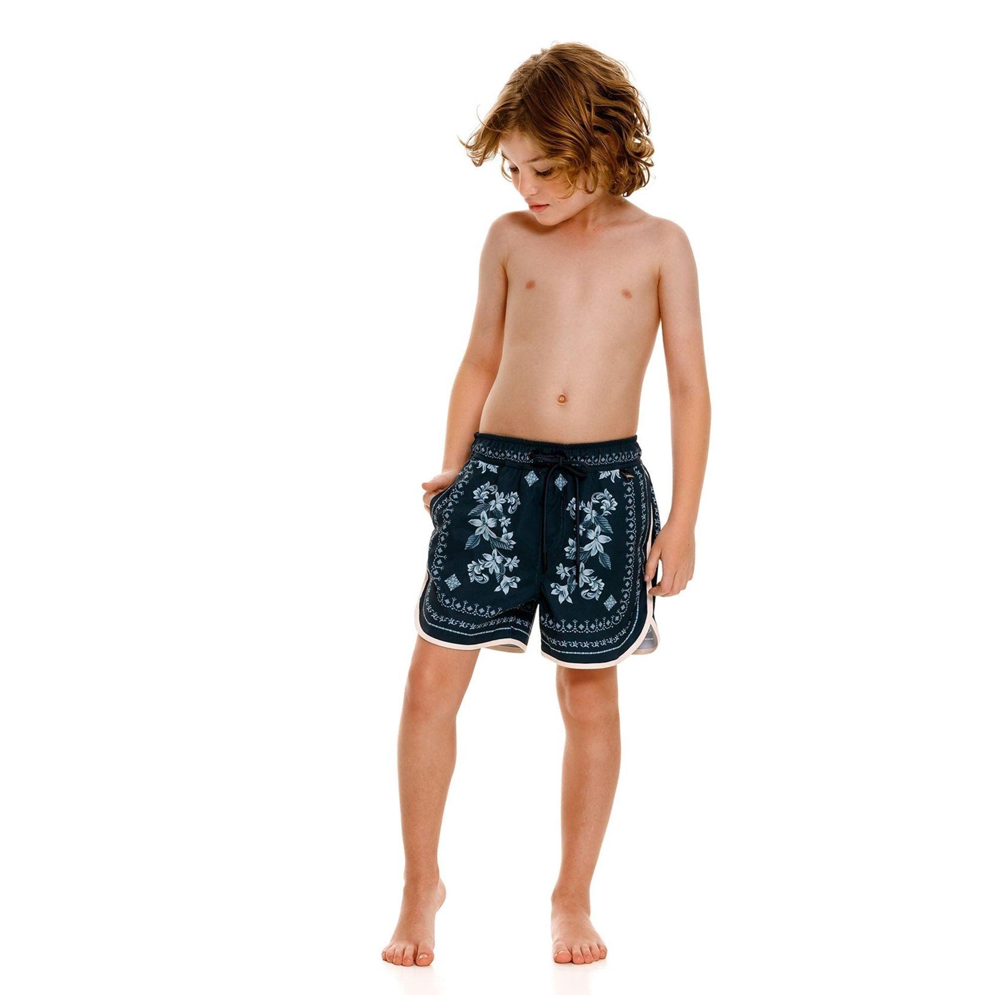Tiago Kids' Swim Trunks by AGUA BENDITA Tiago Kids' Swim Trunks by AGUA BENDITA