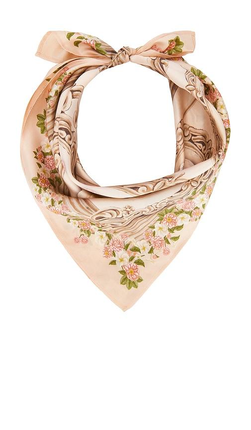 Agua by Agua Bendita Ceiba Scarf in Cream by AGUA BY AGUA BENDITA
