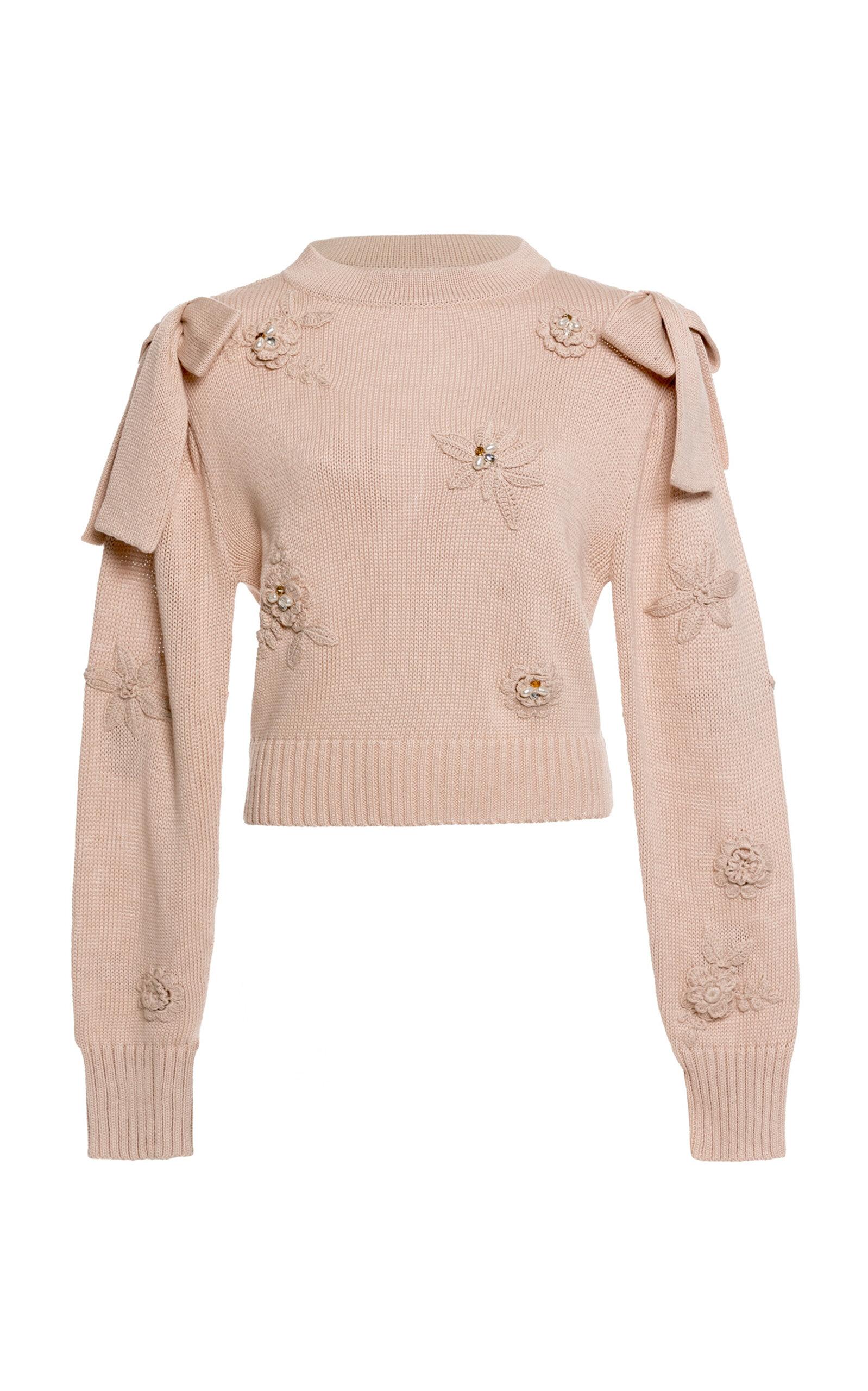 Agua by Agua Bendita - Colina Paraiso Cotton-Blendweater - Nude - - Only At Moda Operandi by AGUA BY AGUA BENDITA