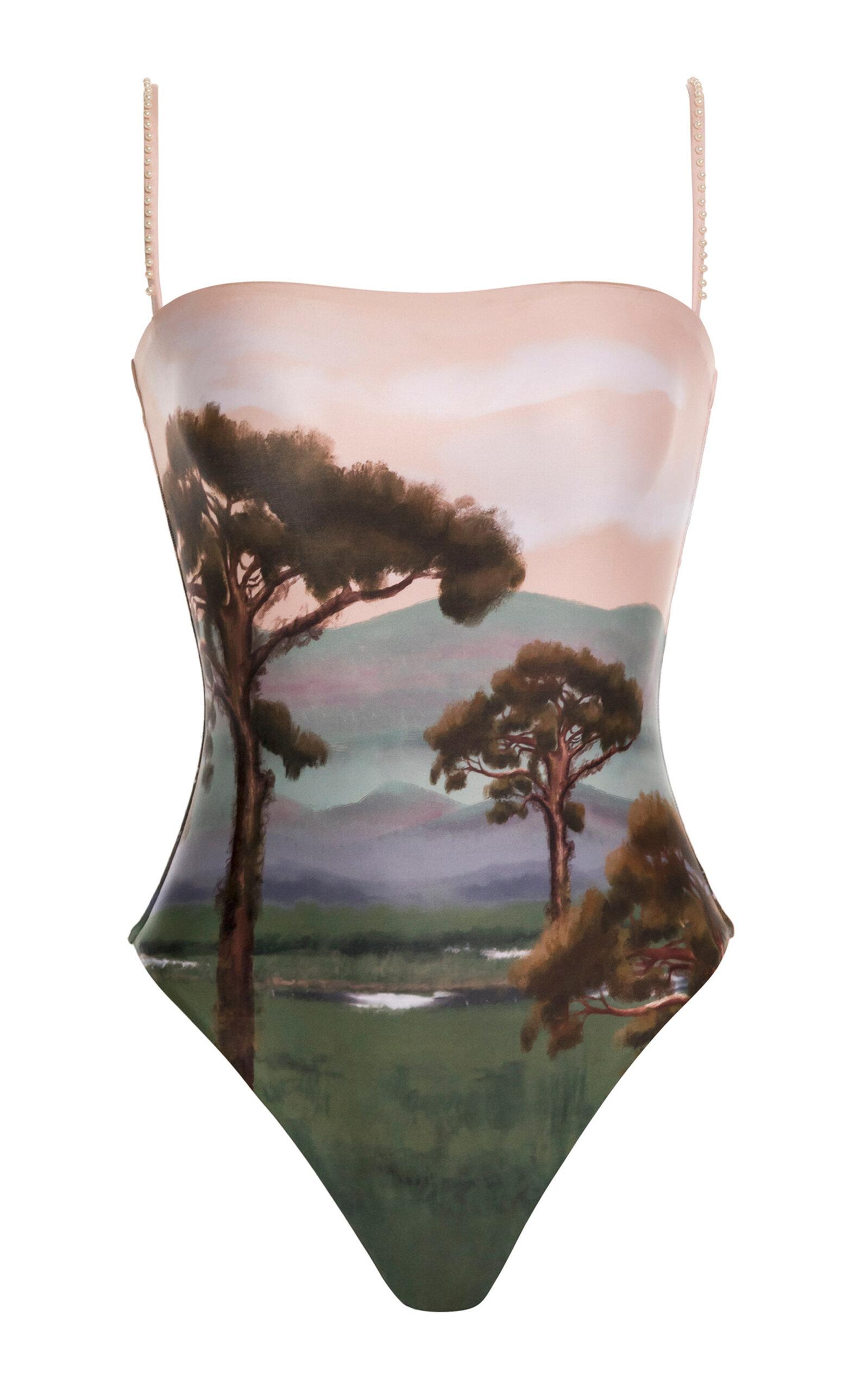Agua by Agua Bendita Durazno Paraiso One-Piecewimsuit - Moda Operandi by AGUA BY AGUA BENDITA
