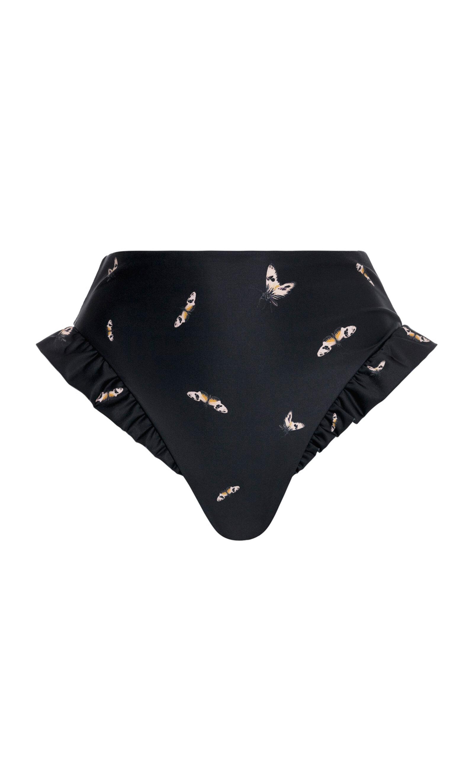 Agua by Agua Bendita Jengibre Azucar Printed Cotton Bikini Bottom - Moda Operandi by AGUA BY AGUA BENDITA