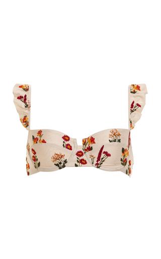 Agua by Agua Bendita - Kiwi Oasis Bikini Top - Neutral - XL - Moda Operandi by AGUA BY AGUA BENDITA