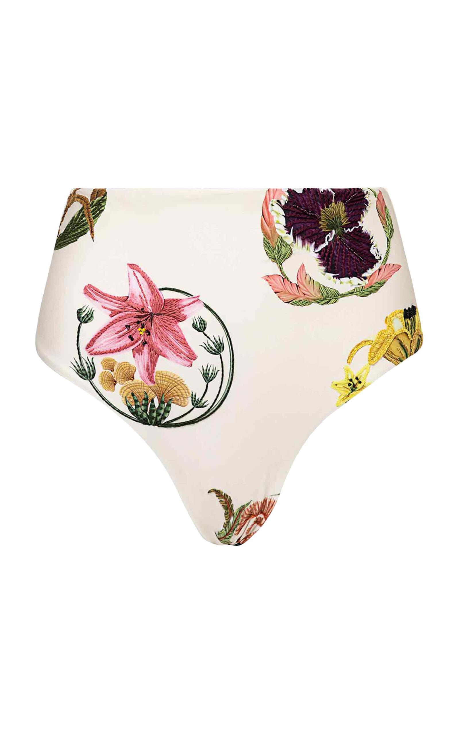 Agua by Agua Bendita - Magenta Marina Bikini Bottom - Multi - - Moda Operandi by AGUA BY AGUA BENDITA