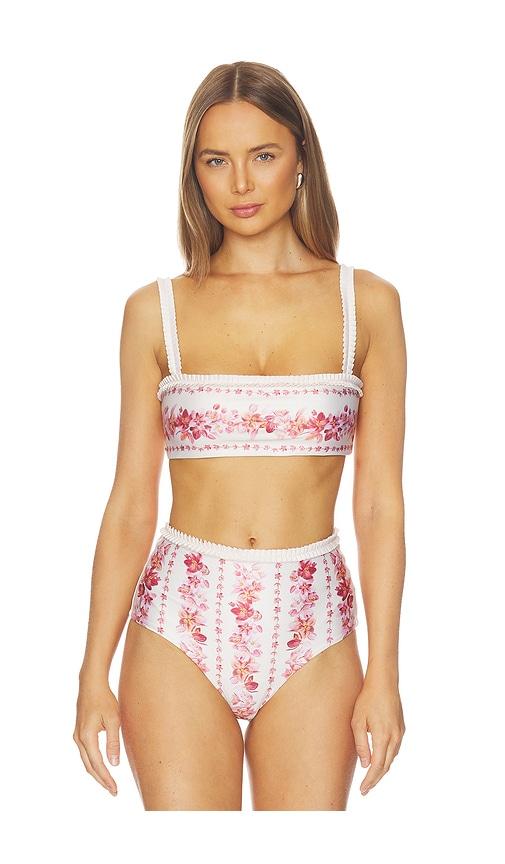 Agua by Agua Bendita Olmo Bikini Top in Cream by AGUA BY AGUA BENDITA