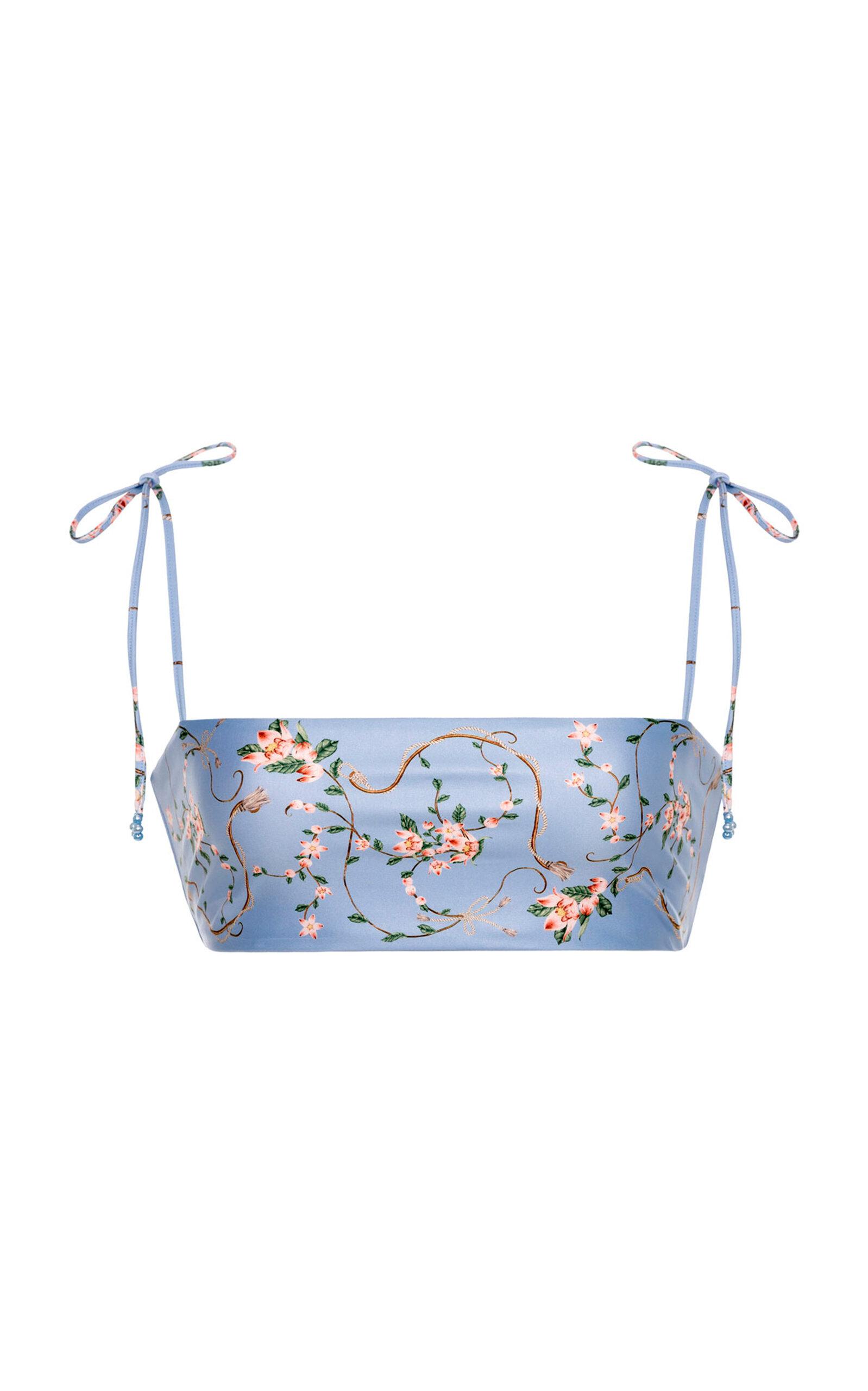 Agua by Agua Bendita Primavera Navegante Bandeau Bikini Top -oda Operandi by AGUA BY AGUA BENDITA