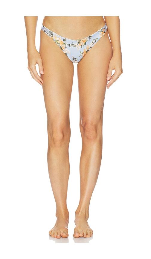 Agua by Agua Bendita Promesa Bikini Bottom in Baby Blue by AGUA BY AGUA BENDITA