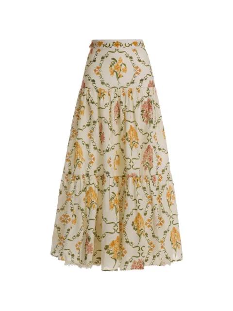 Anis Cordillera maxi skirt by AGUA BY AGUA BENDITA