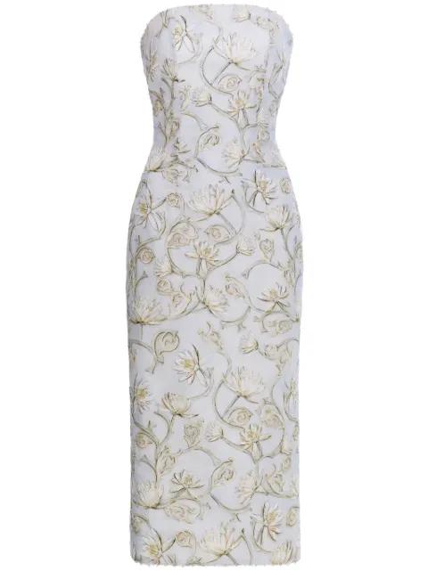Armonía Soledad midi dress by AGUA BY AGUA BENDITA