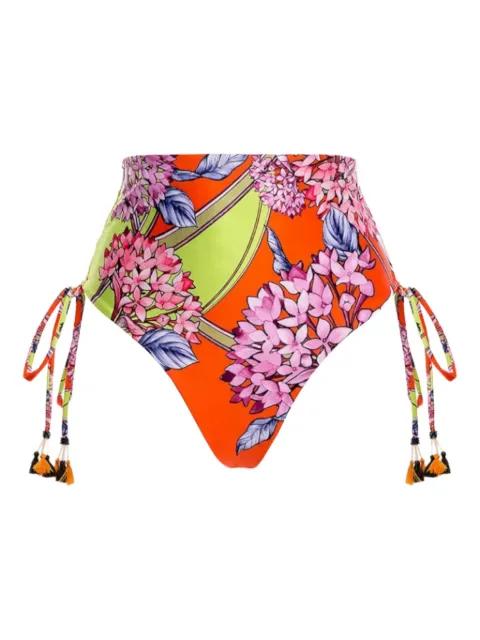 Etta high-rise tassel bikini bottoms by AGUA BY AGUA BENDITA