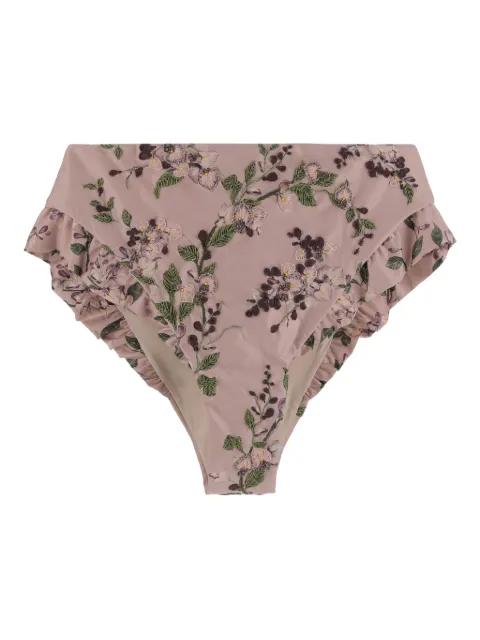 Jengibre Wisteria bikini briefs by AGUA BY AGUA BENDITA