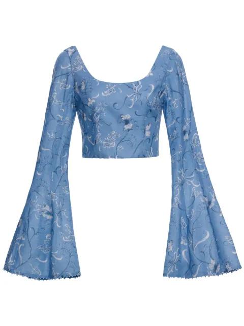 Limoncillo top by AGUA BY AGUA BENDITA