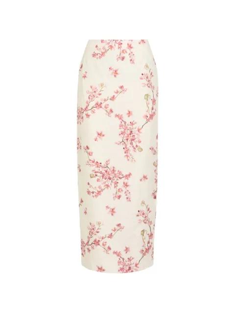 Lirica high-waisted midi skirt by AGUA BY AGUA BENDITA