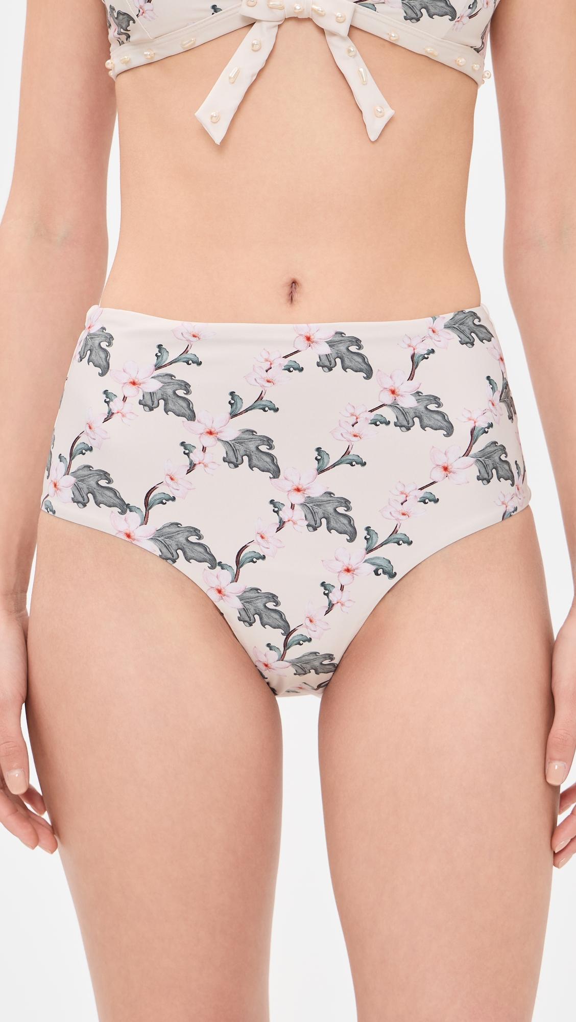 Magenta Anhelo Bikini Bottoms by AGUA BY AGUA BENDITA