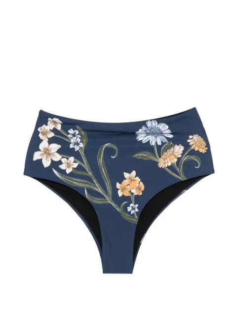 Magenta Laguna bikini bottoms by AGUA BY AGUA BENDITA
