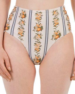 Magenta Valle Bikini Bottom by AGUA BY AGUA BENDITA