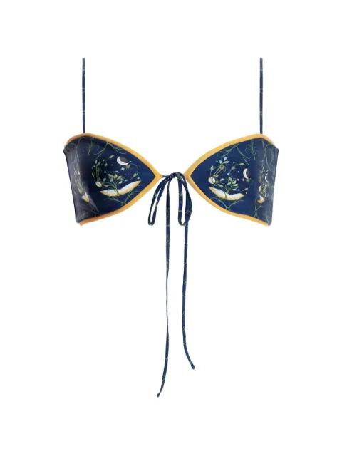 Margaret Estelar bikini top by AGUA BY AGUA BENDITA