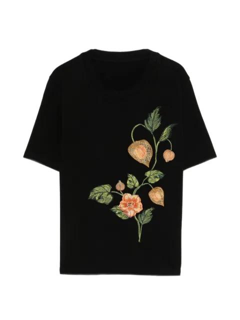 Sama Uchuva embroidered T-shirt by AGUA BY AGUA BENDITA