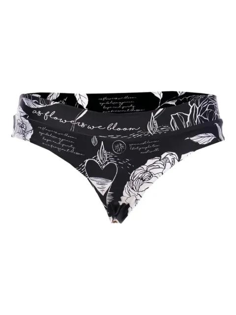 Sydelle printed bikini bottom by AGUA BY AGUA BENDITA