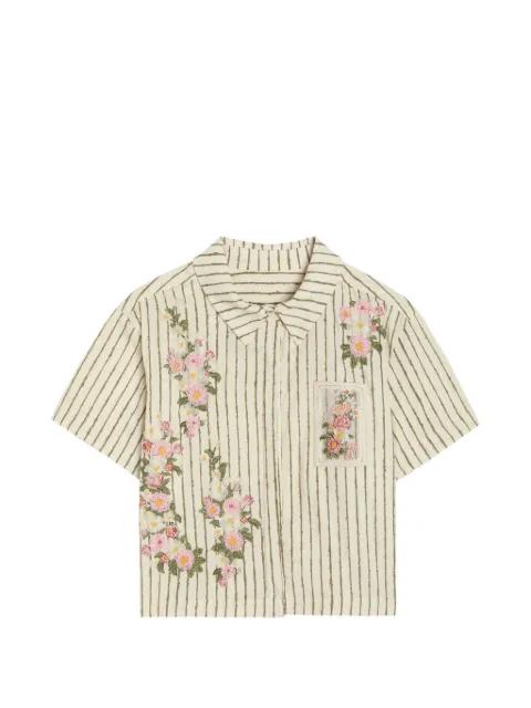Virtuosa Paraiso striped shirt by AGUA BY AGUA BENDITA